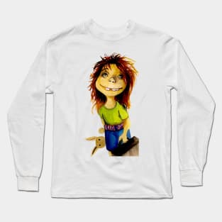 Happy boy Long Sleeve T-Shirt